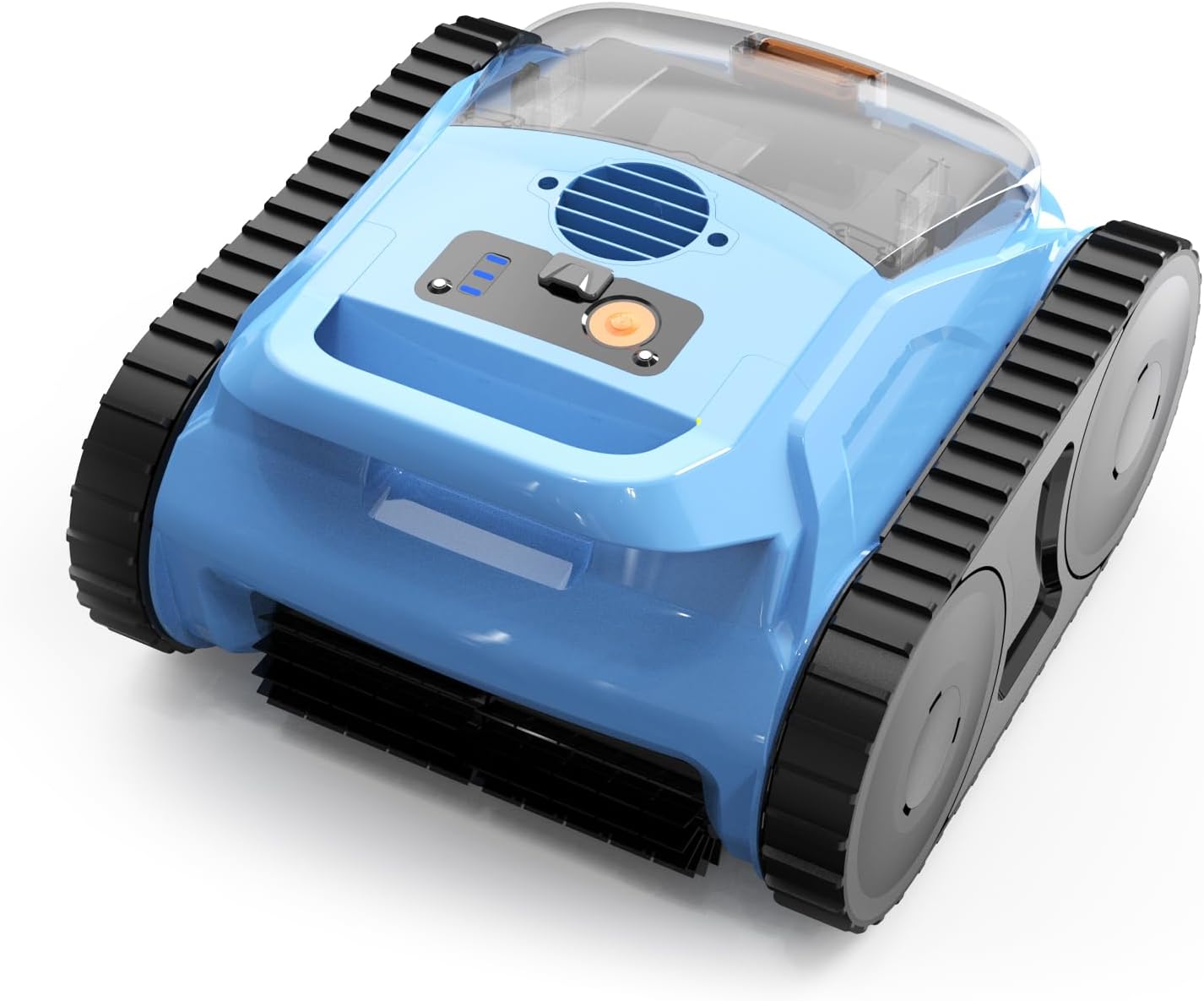 Cordless Robotic Cleaner, Pool Vacuum for Inground Pools up to 2100 Sq.ft, Pool Robot Vacuum Lasts Up to 180 Mins, Pool Cleaner for Wall, Floor and Auto Mode