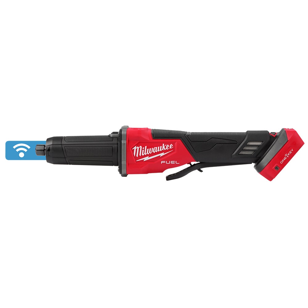MILWAUKEE 18V FUEL™1/4" Braking Die Grinder w/ Deadman Paddle Switch Skin M18FDGROVPDB0