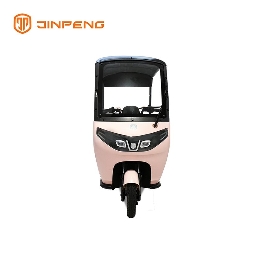 Electric Passenger Tricycle with Roof-P2