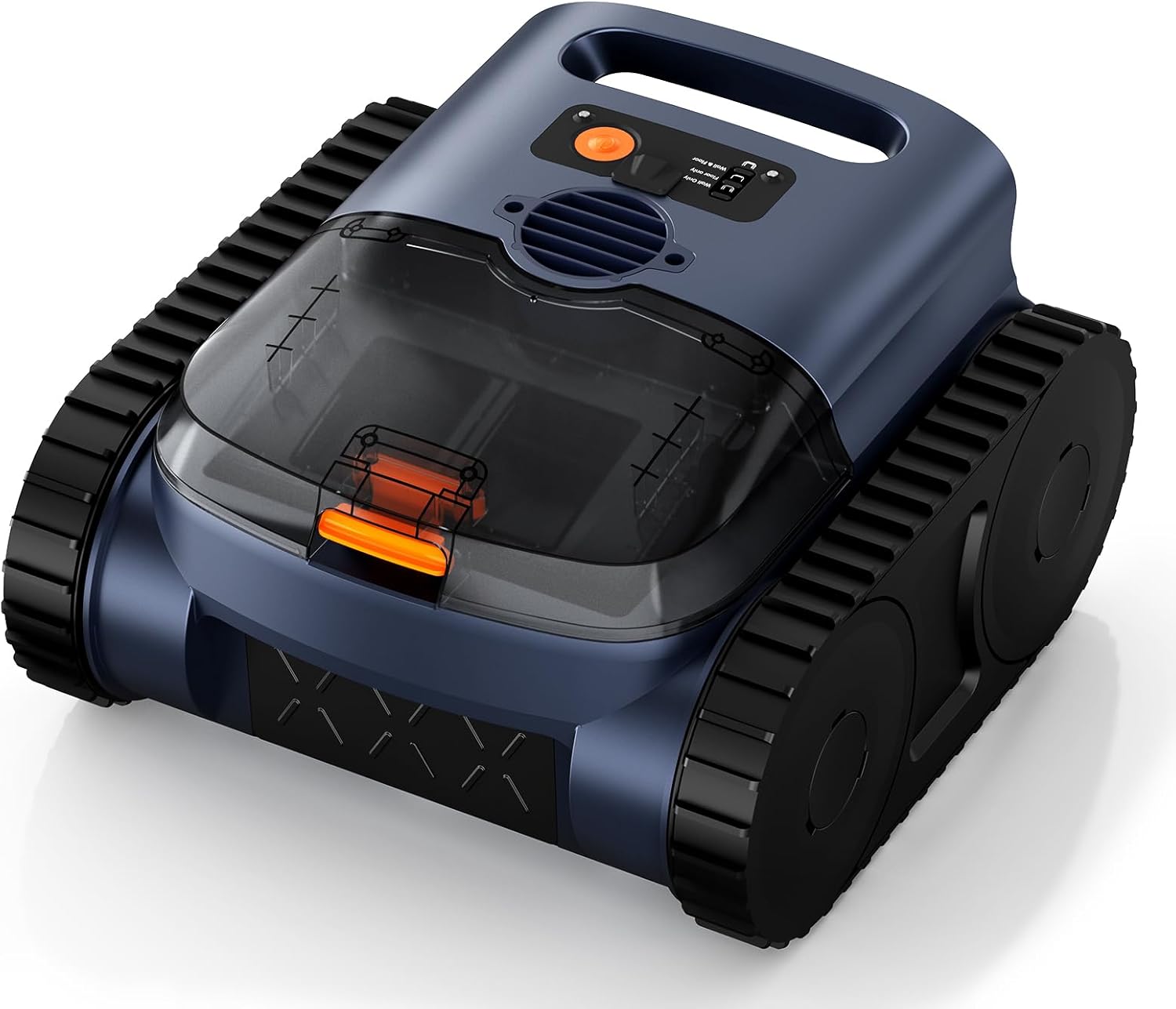 Cordless Pool Vacuum for Inground Pools: Robotic Pool Cleaner with Floor/Wall Climbing/Waterline Cleaning, Dual-Motor System Powerful Suction, 180-Min Runtime for Above Pools up to 2100 Sq.Ft