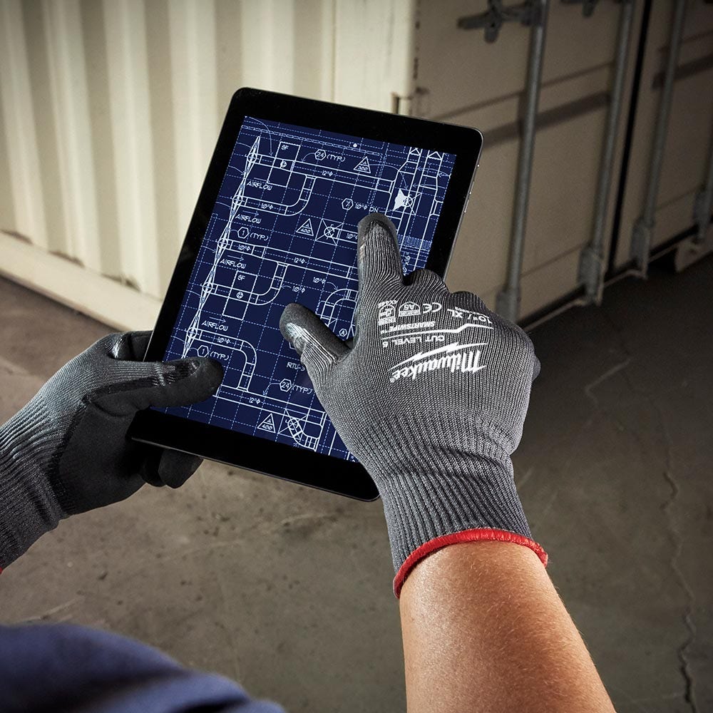 MILWAUKEE Cut Level 5 Gloves Medium 48228951