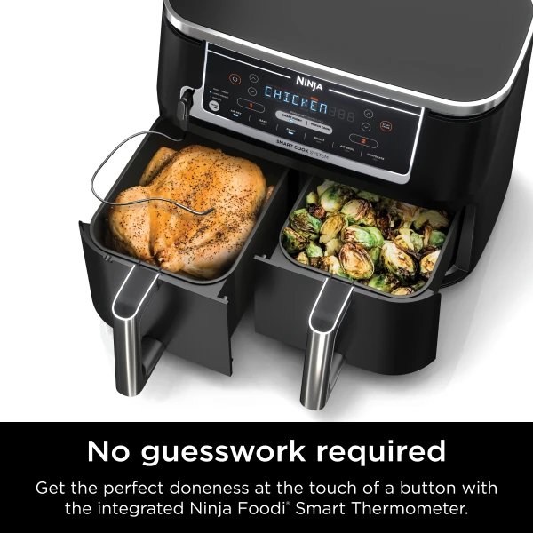 Ninja® Foodi® 6-in-1 Smart 10-qt. 2-Basket Air Fryer