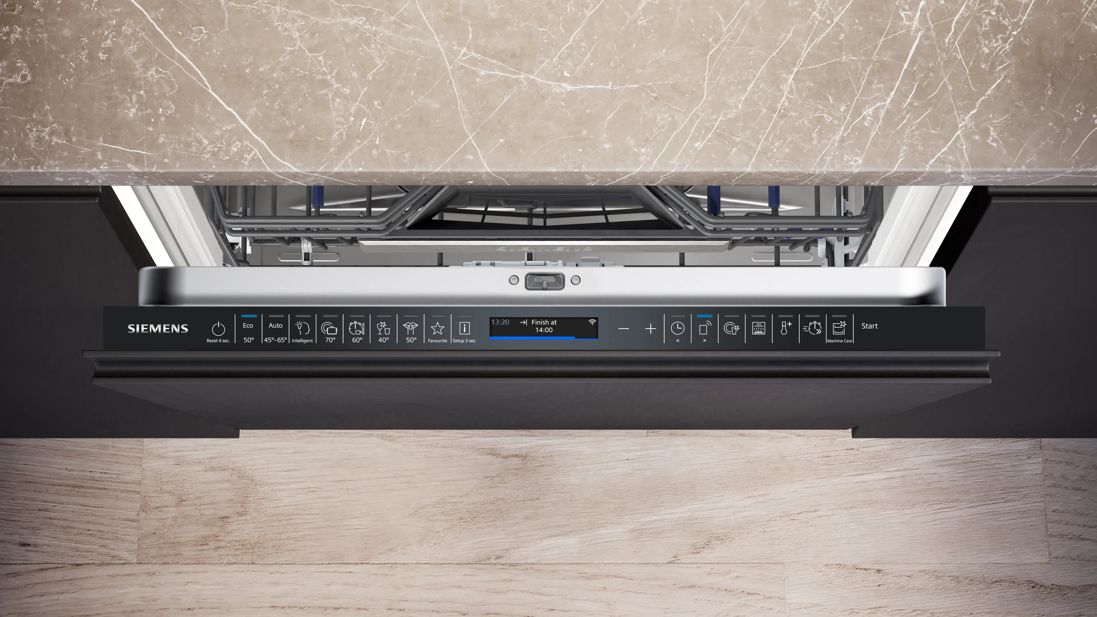 SIEMENS SN87TX00CE iQ700 Fully-integrated dishwasher 60 cm