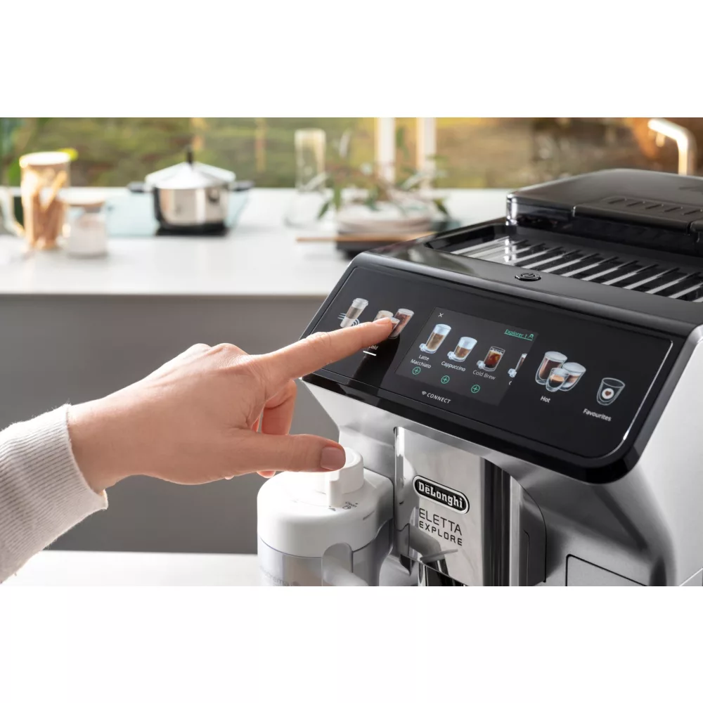 Espresso Grinder Delonghi Eletta Explore ECAM450.65.S Silver