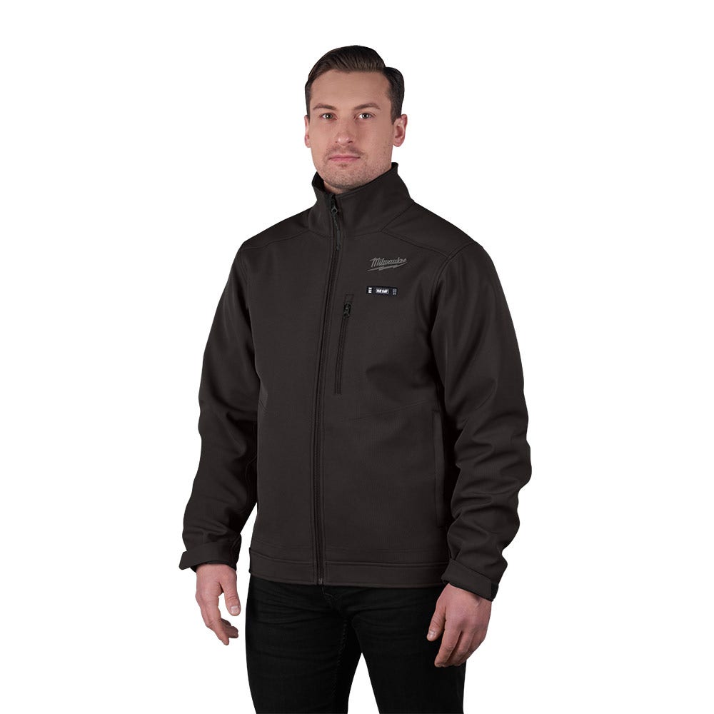 MILWAUKEE 12V Heated TOUGHSHELL Jacket Black Skin M12THJBLACK0