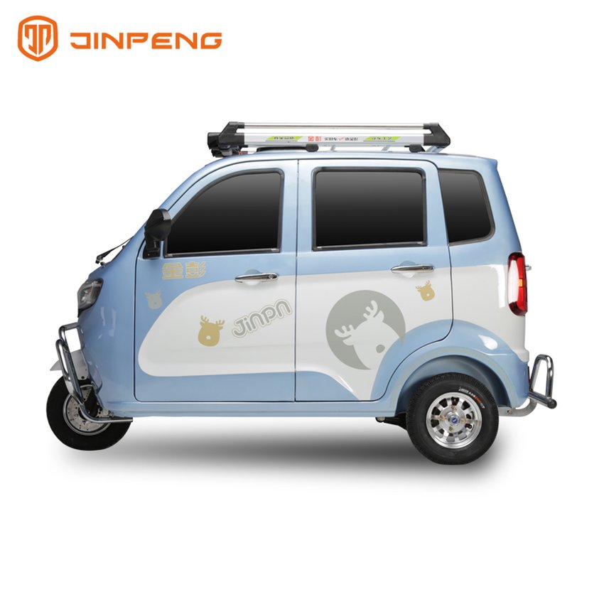 Closed Cabin Town Outing Electric Passenger Tricycle-ZY