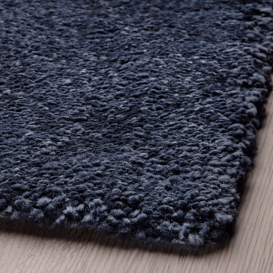 IKEA  STOENSE Rug, low pile, medium gray, 5 ' 7