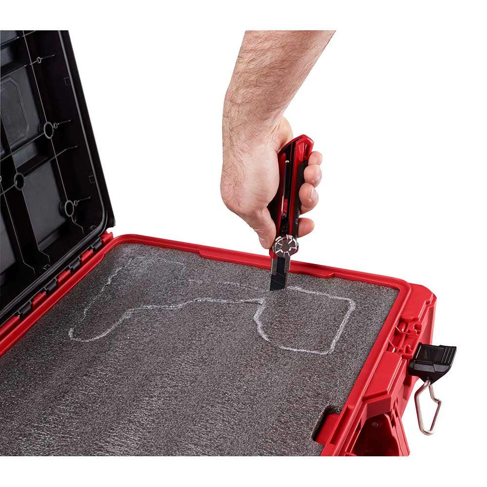 MILWAUKEE PACKOUT™Tool Box with Foam Insert 48228450