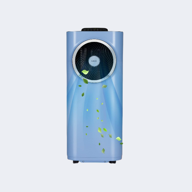 Klarstein portable air conditioner with exhaust pipe, 5-in-1 air conditioner(Blau)