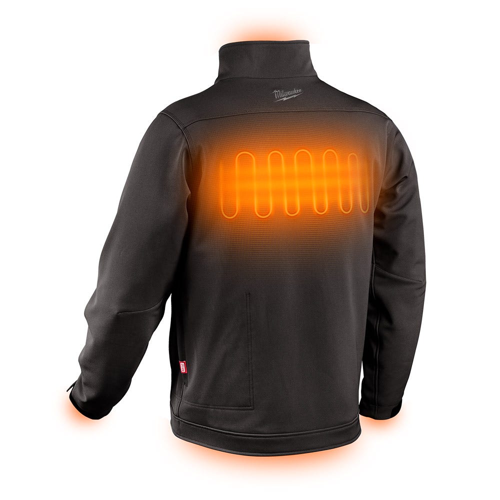 MILWAUKEE 12V Heated TOUGHSHELL Jacket Black Skin M12THJBLACK0
