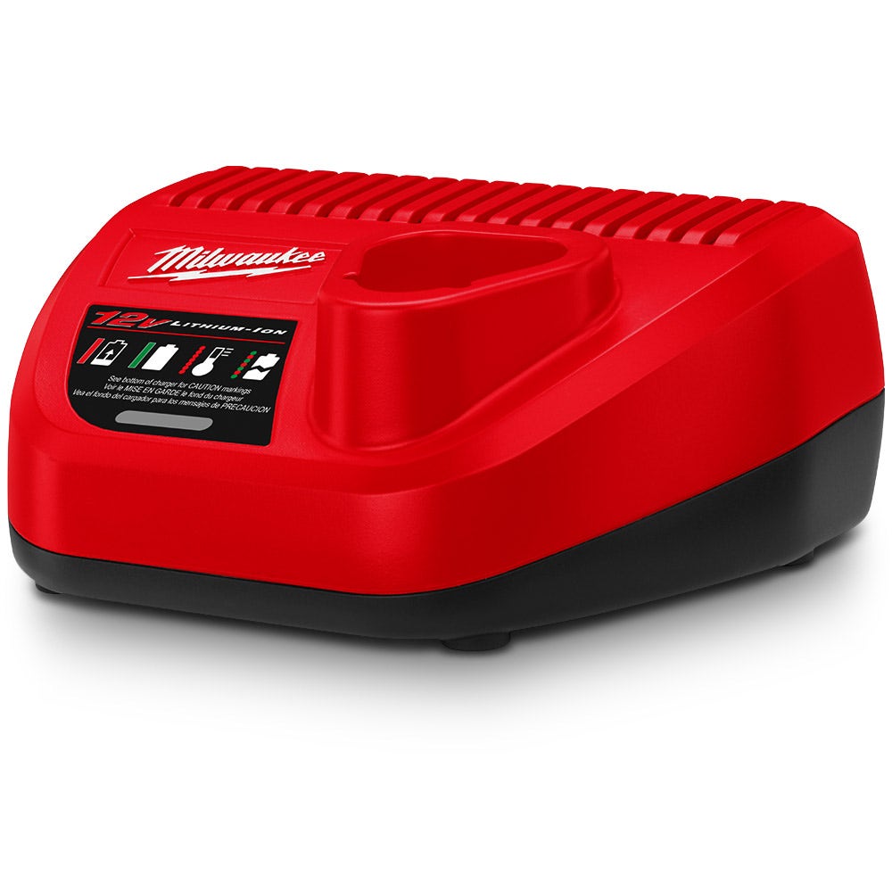 MILWAUKEE 12V FUEL™1/2" Stubby Impact Wrench Kit M12FIWF12-202B