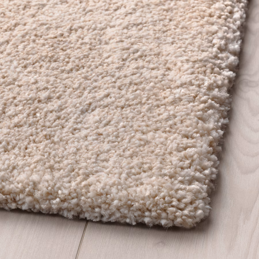 IKEA  STOENSE Rug, low pile, medium gray, 5 ' 7