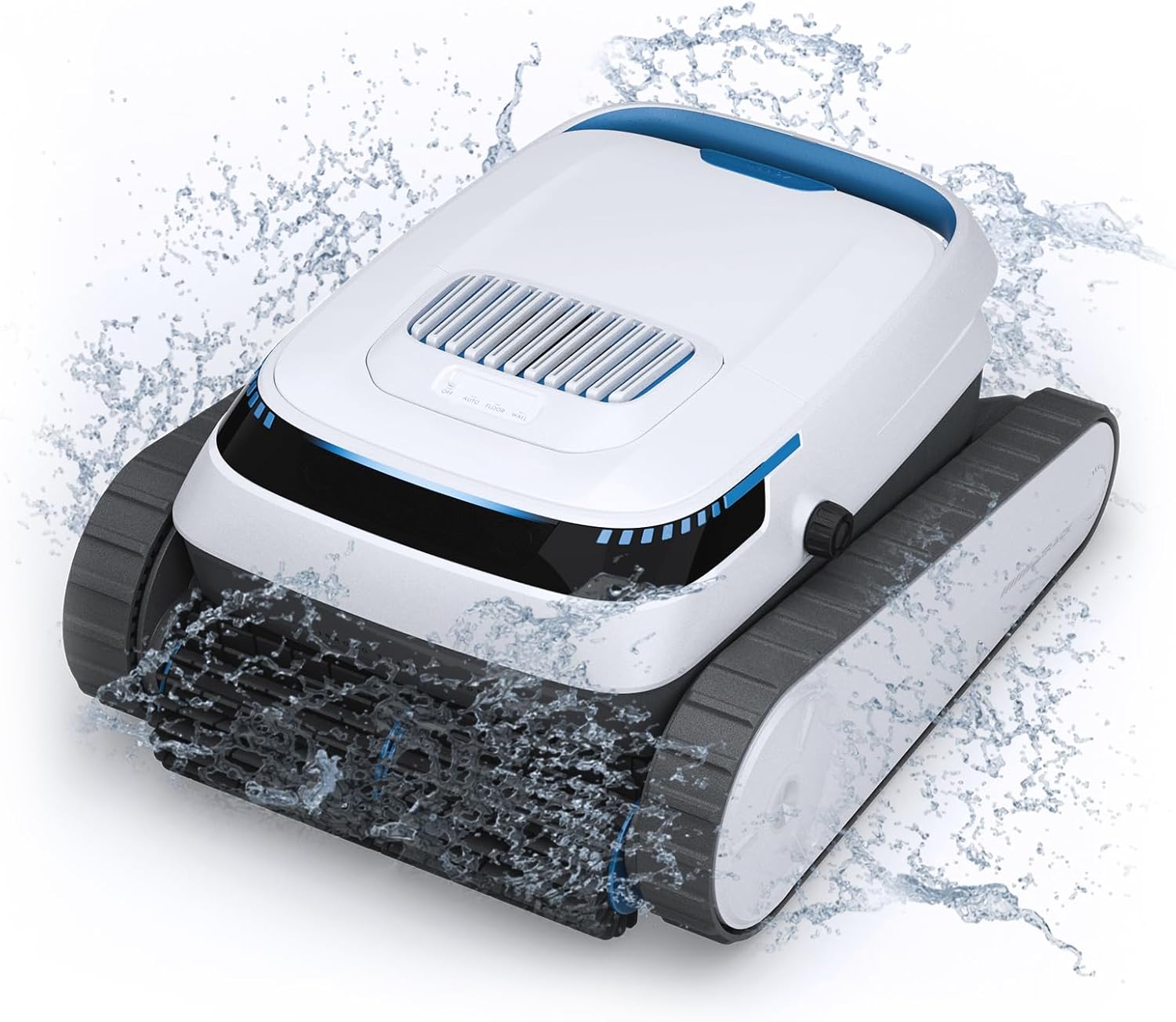 Pool Vacuum Robot for Inground Pools, 45,000Pa Suction Power, Smart Navigation, 4L Filter Basket