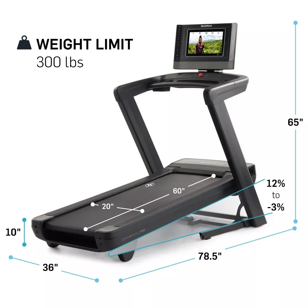 NordicTrack Commercial 1750 Electric Treadmill