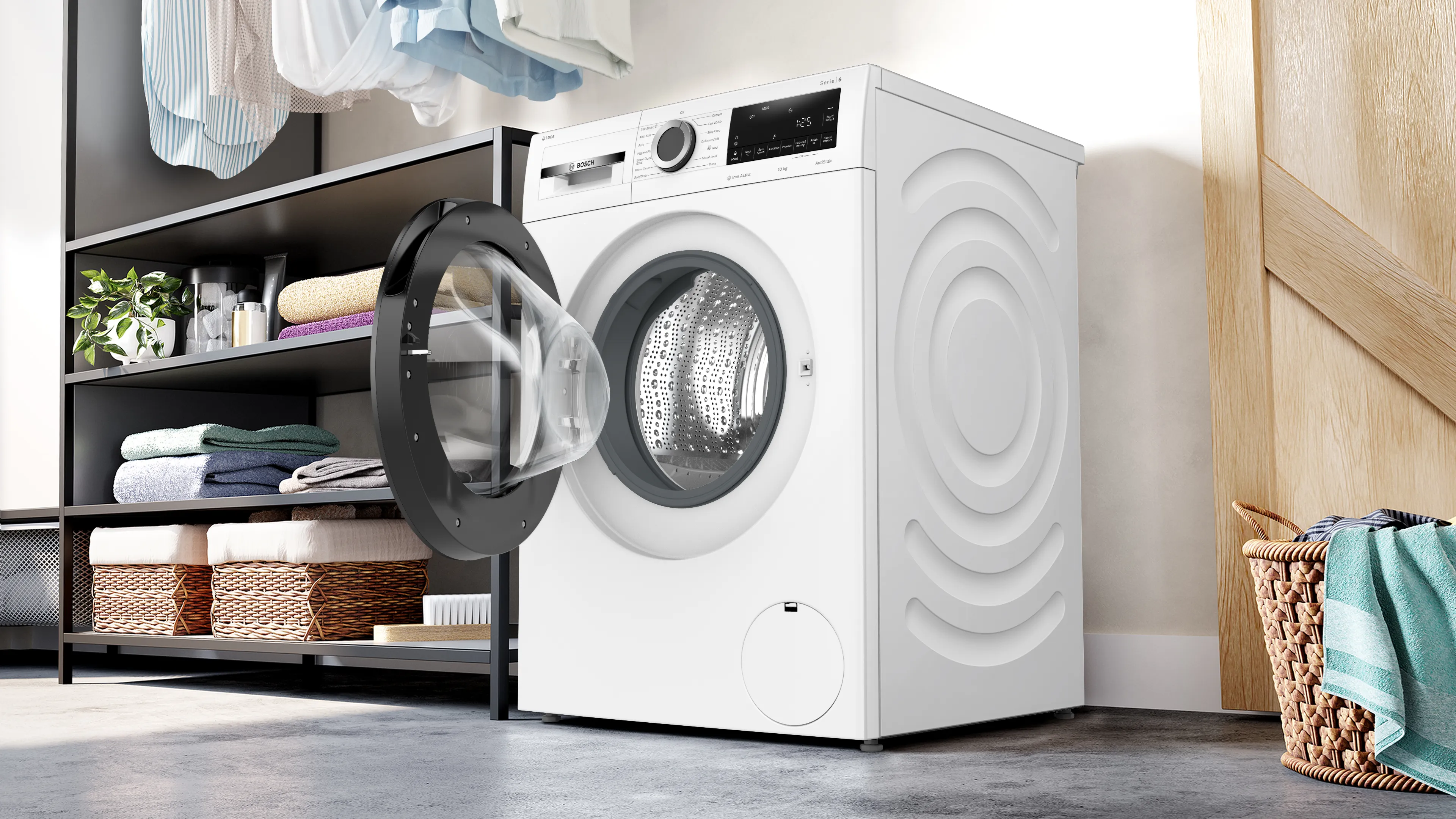 BOSCH WGG254F0GB Series 6 Washing machine, front loader 10 kg 1400 rpm