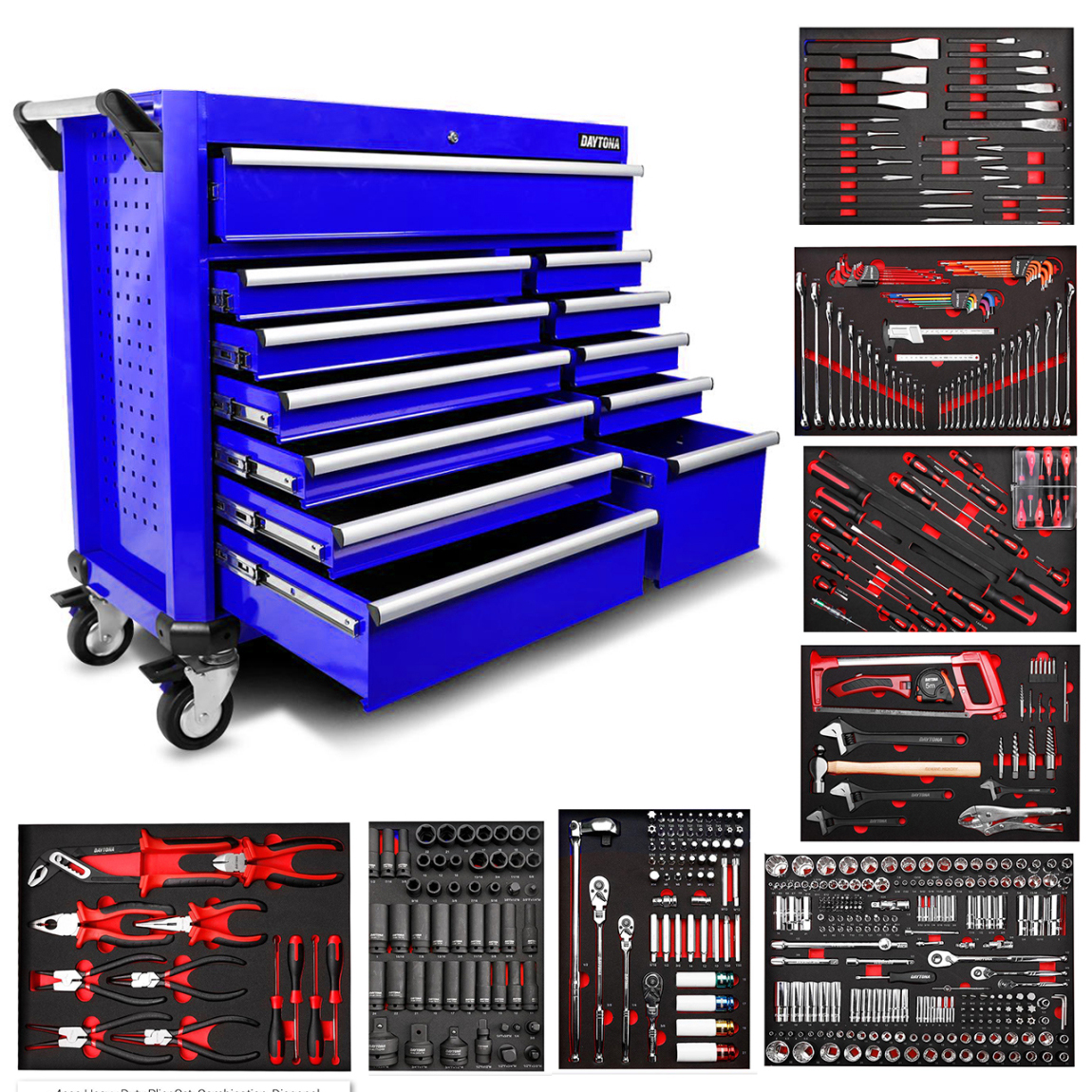 Daytona 655 Piece Mechanical Tool Set with 43