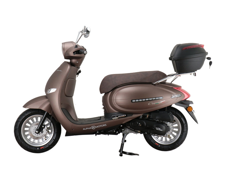Alpha Motors Motorroller Cappucino 125 ccm 85 km/h EURO 5 inkl. Topcase