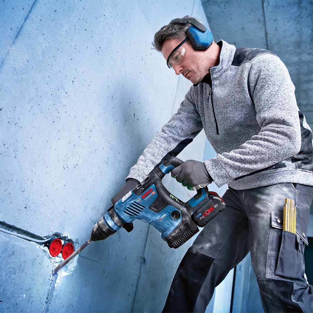 BOSCH 18V BITURBO Brushless 4kg SDS Plus Rotary Hammer Skin 0611914041