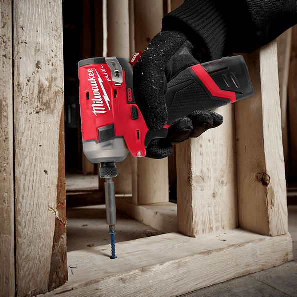 MILWAUKEE 12V FUEL™Brushless SURGE 1/4" Hex Hydraulic Driver Skin M12FQID-0