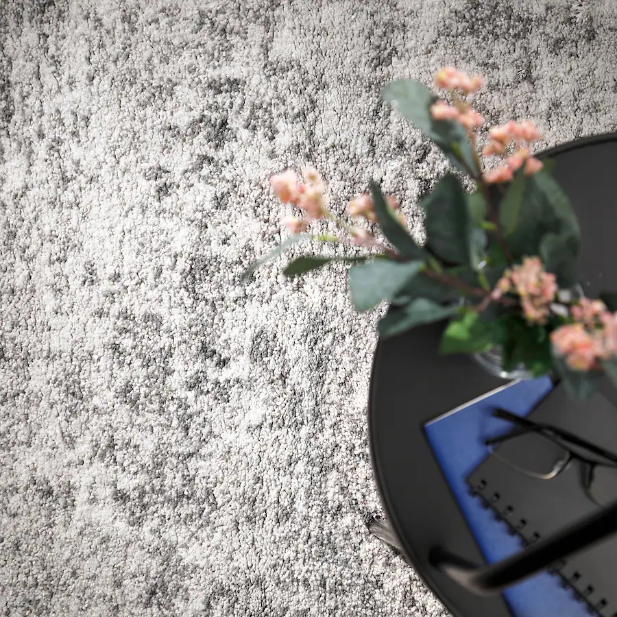 IKEA  STANGERUM  Rug, high pile, gray, 7 ' 10