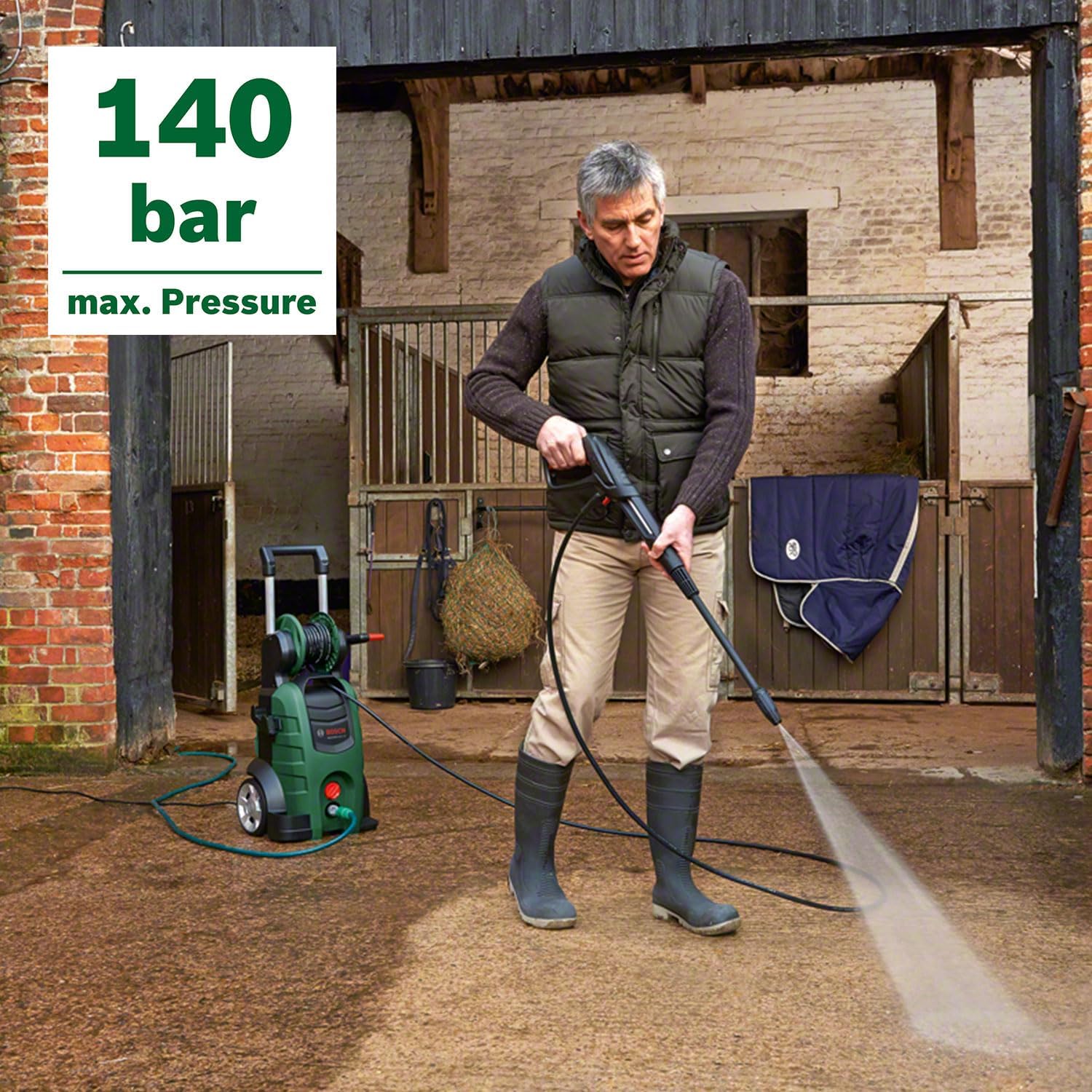 Bosch Home and Garden High Pressure Cleaner Advancedaquatak 140 (2100 watts, in carton)