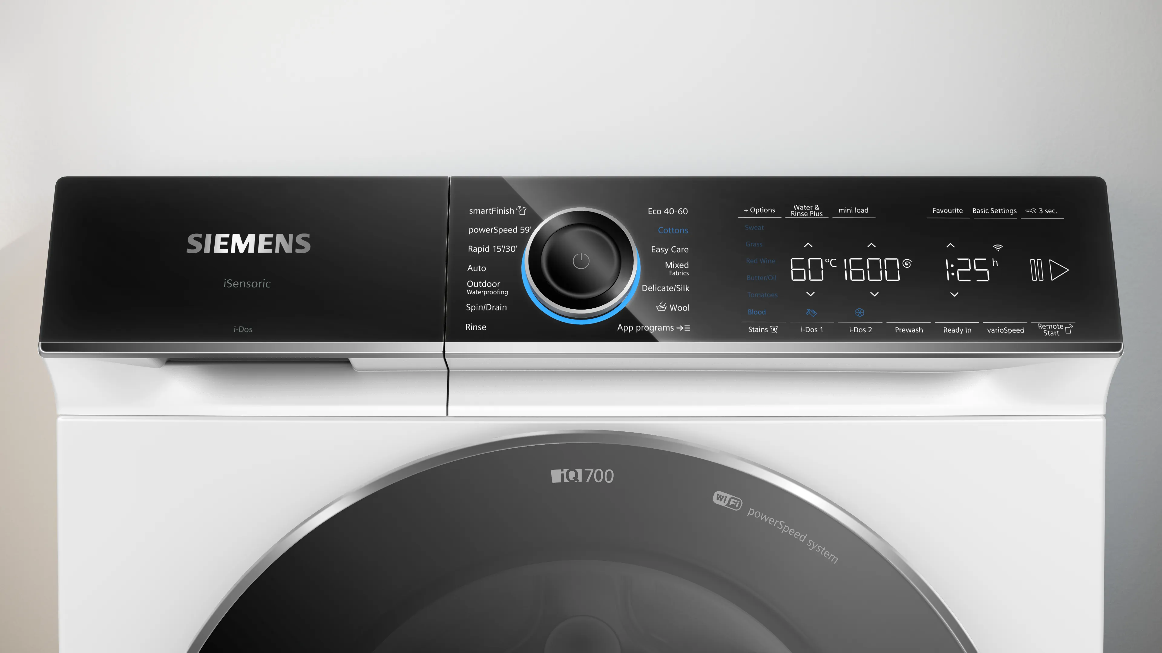 SIEMENS WG56B2A1GB IQ700 Washing machine, front loader 10 kg 1600 rpm