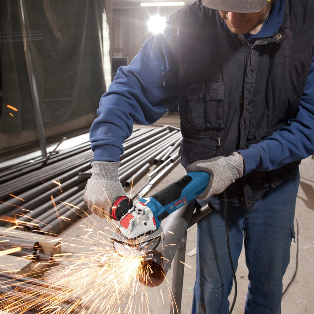 BOSCH X-LOCK�?1700W 125mm Angle Grinder GWX 17-125 T 06017C5042