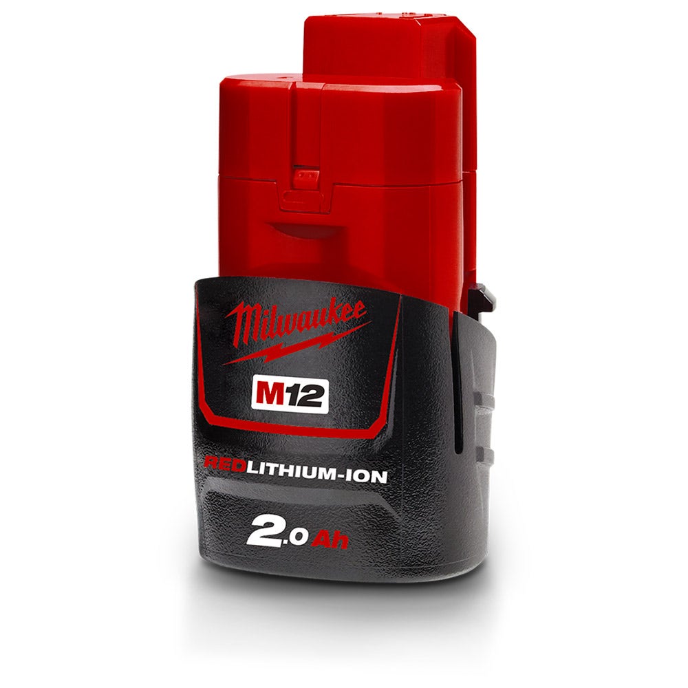 MILWAUKEE 12V FUEL™1/2" Stubby Impact Wrench Kit M12FIWF12-202B