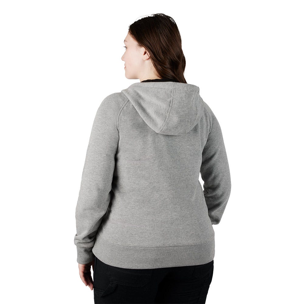 MILWAUKEE 12V Women's Heated Hoodie Grey Skin M12HHWGREY10