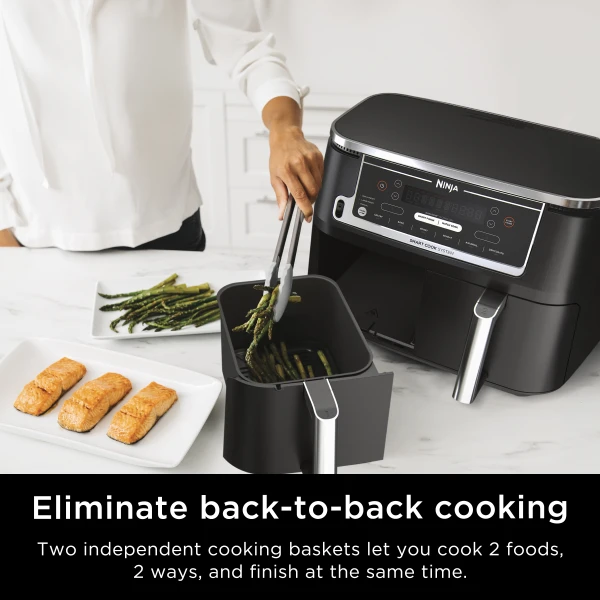 Ninja® Foodi® 6-in-1 Smart 10-qt. 2-Basket Air Fryer