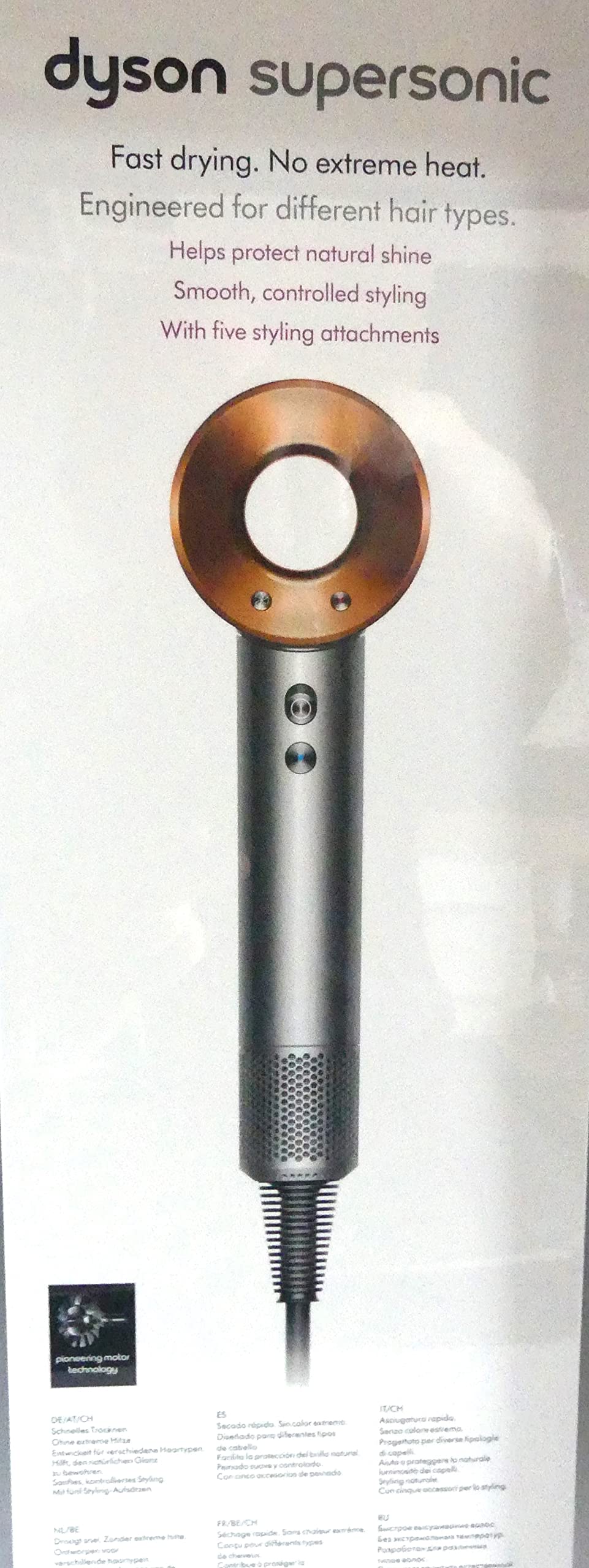 Dyson Supersonic HD07 Xmas Edition Copper/Silve