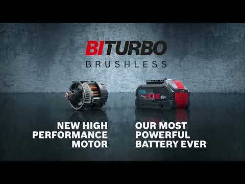BOSCH 18V BITURBO Brushless 4kg SDS Plus Rotary Hammer Skin 0611914041