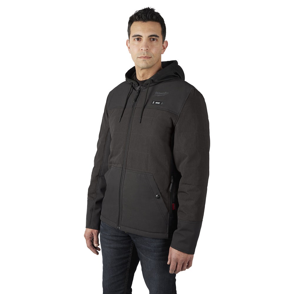 MILWAUKEE 12V AXIS Heated Jacket Black Skin M12HPJBLACK20