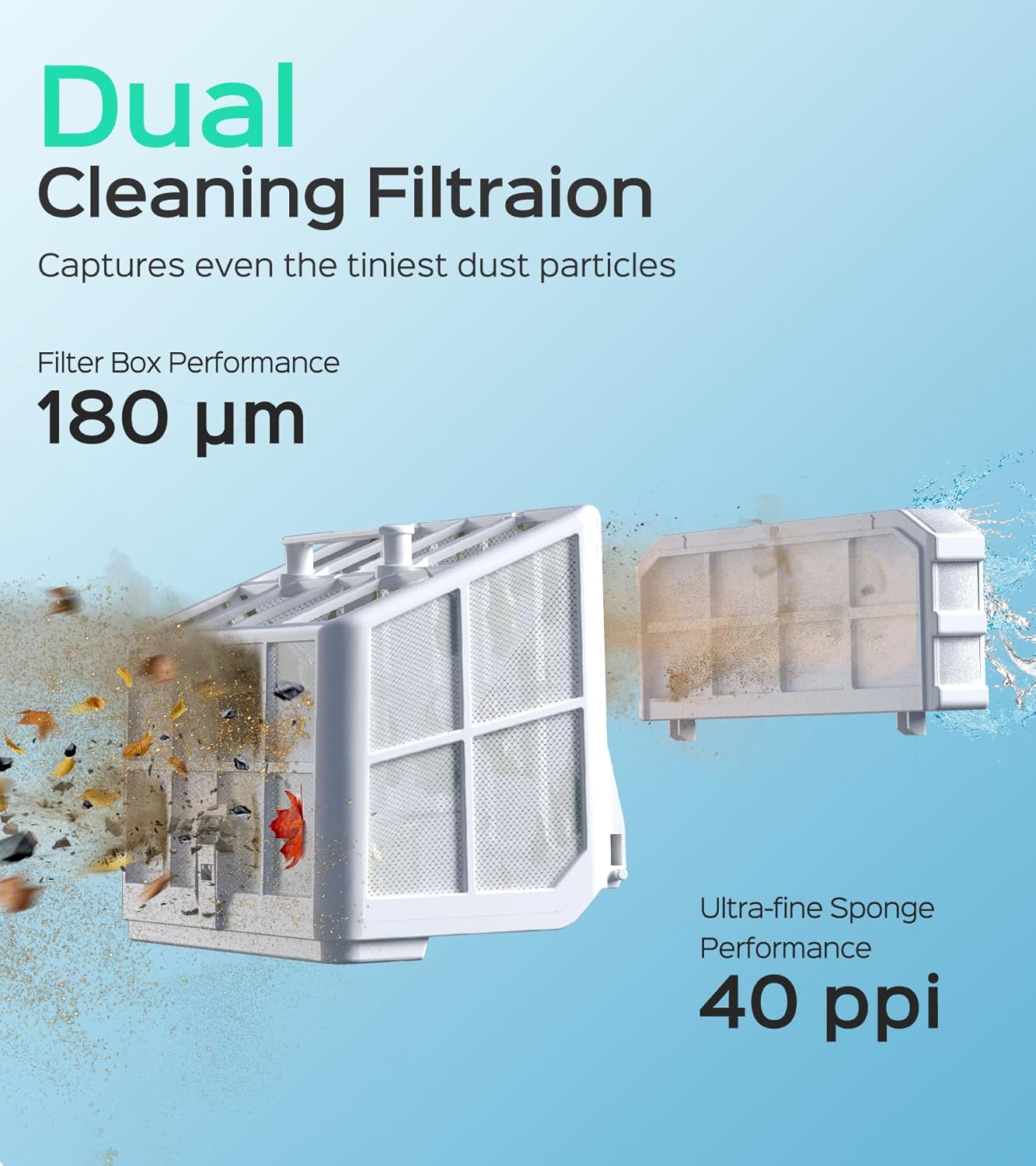 WYBOT S2 Inground Pool Vacuum up to 3230.Sq.ft, Cordless Robotic Pool Cleaner Lasts 210 Mins with Smart Navigation, Dual Filtration, Touch/APP Modes