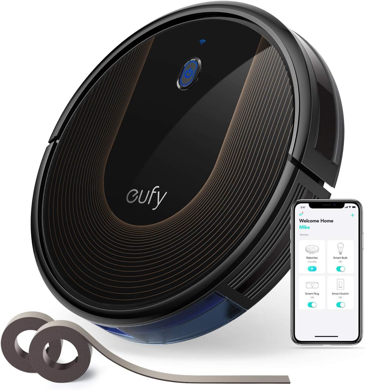 eufy Robot Vacuum Omni C20, Robot Vacuum and Mop Combo, Self Emptying, Auto Mop Washing and Auto Drying for Hands-Free Cleaning, 7000 Pa Powerful Suction, 3.35-Inch Design, All-in-One Station