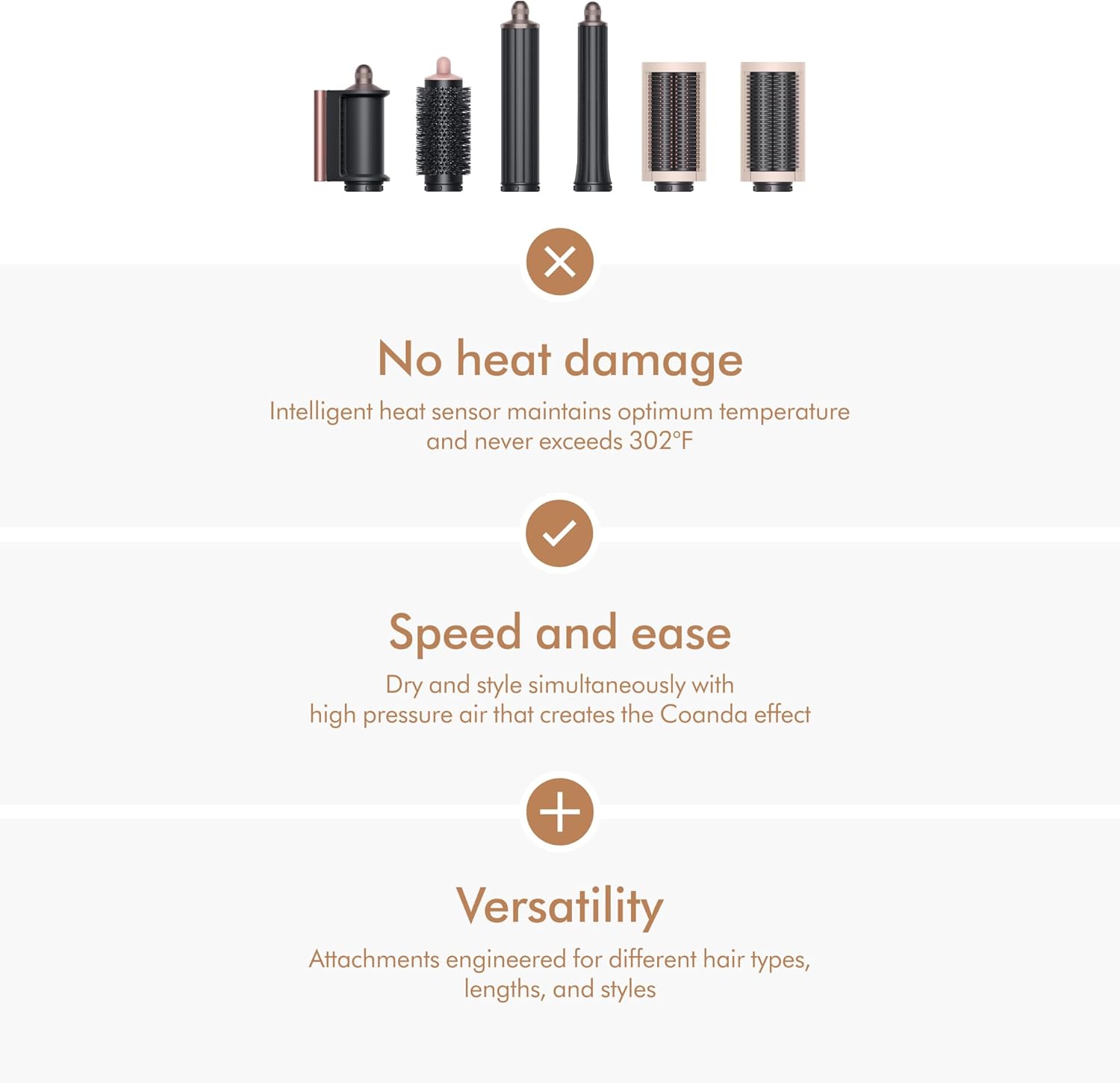 Dyson Airwrap Multi Styler Complete Long HS05 (Ceramic Pink/Rose Gold) - Hair Styler - Limited Edition
