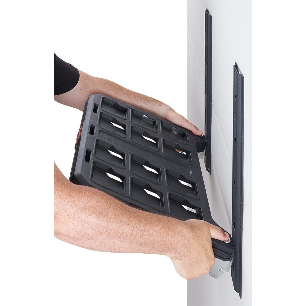 MILWAUKEE 2-Piece Vertical E-Track Rails for PACKOUT™Racking Shelves 48228482