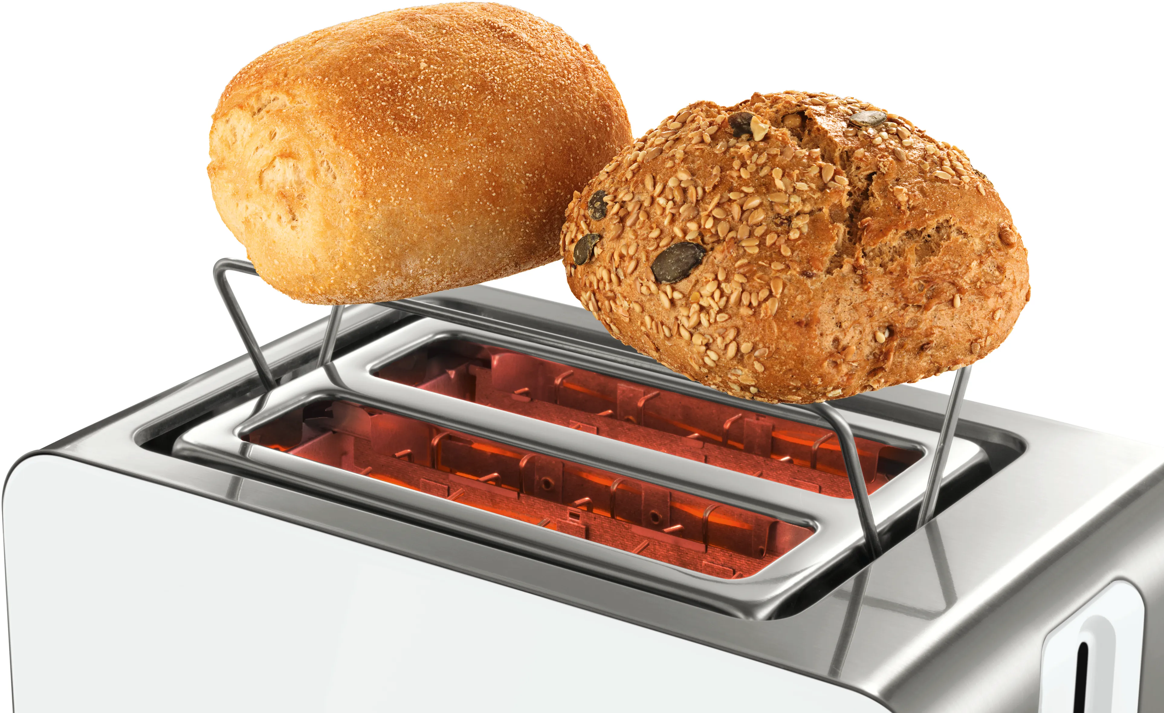 Compact toaster Stainless steel