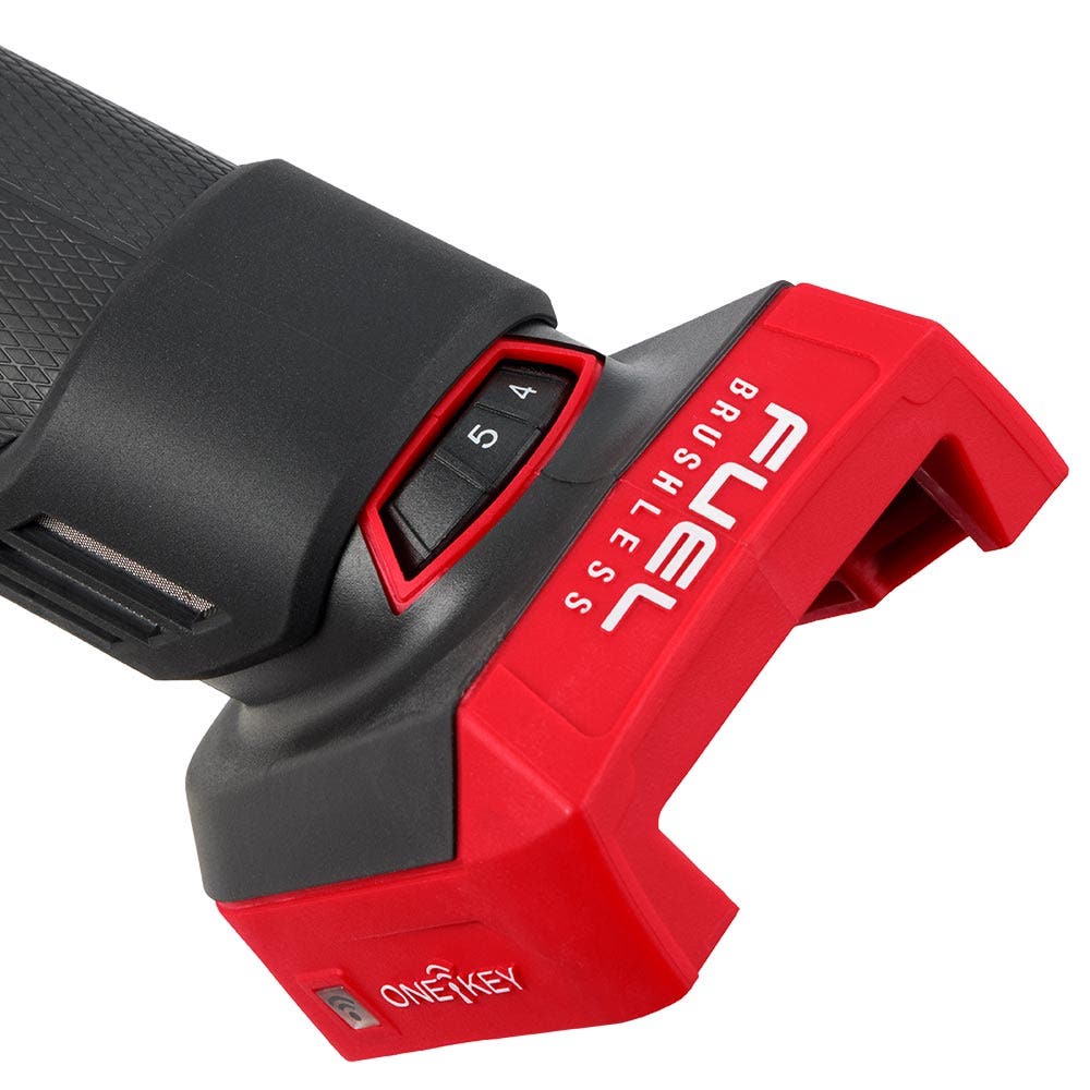 MILWAUKEE 18V FUEL™1/4" Braking Die Grinder w/ Deadman Paddle Switch Skin M18FDGROVPDB0