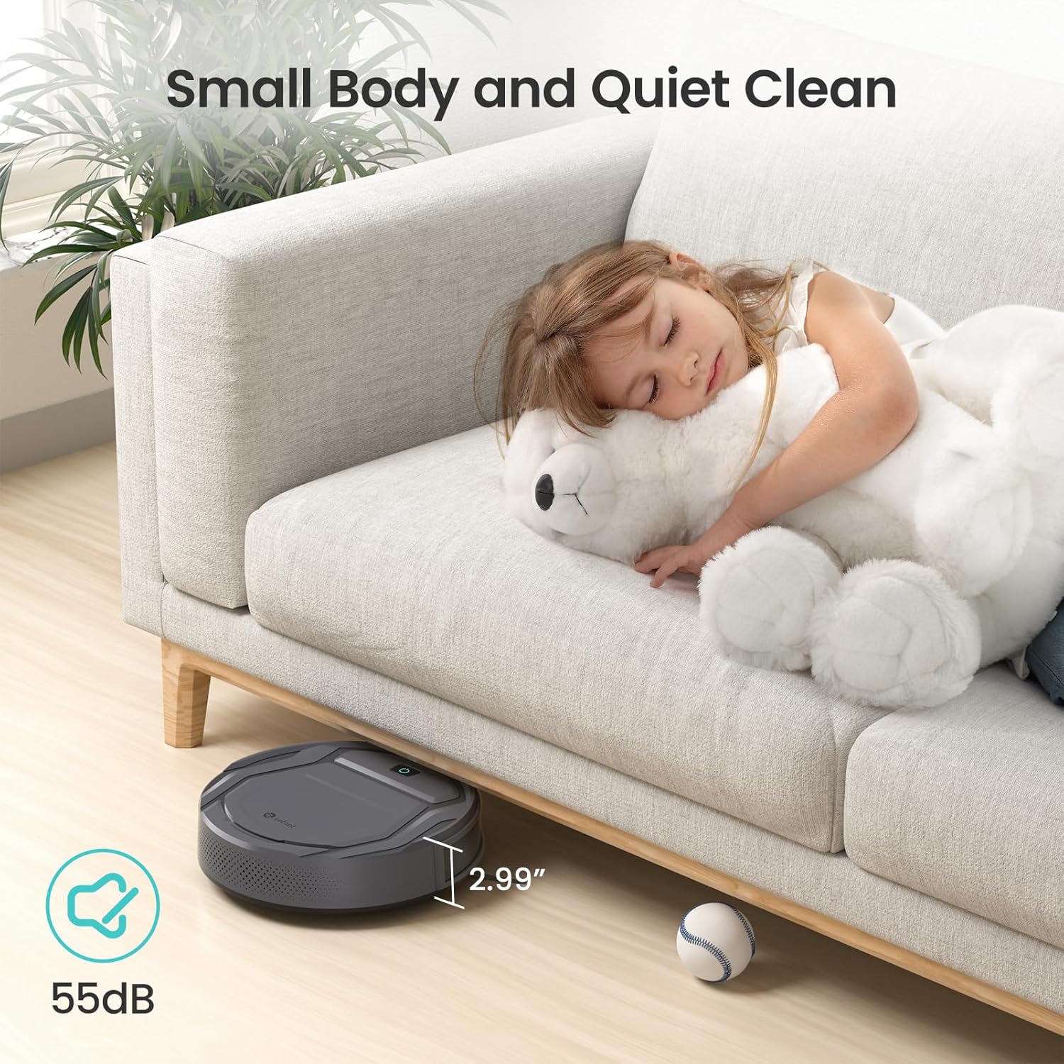 Lefant M3 Robot Vacuum, Robot Vacuum and Mop, 12000Pa Suction, Anti-Tangle Brushes, Dual Spinning Mop, Auto Mop Washing, Drying, Self-Emptying, Self-Refilling, for Pet Hair Dust, App Voice Control