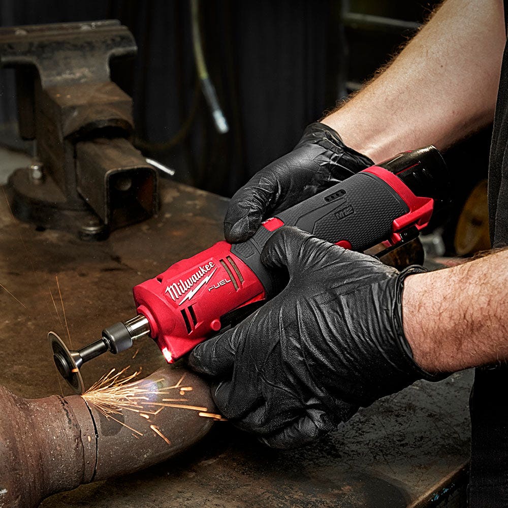 MILWAUKEE 12V FUEL™1/4" Straight Die Grinder Skin M12FDGS-0