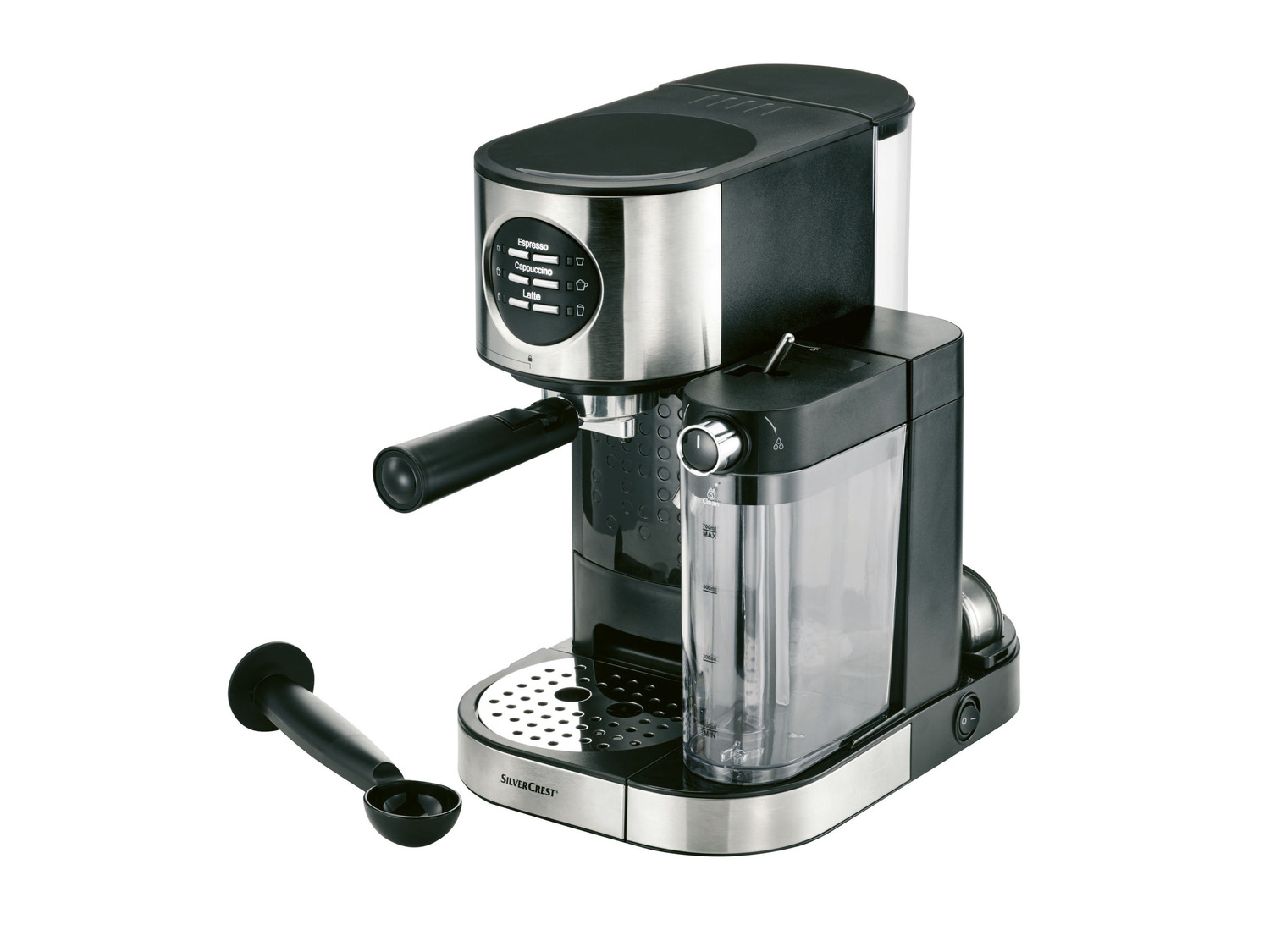 SILVERCREST® KITCHEN TOOLS Kolbowy ekspres do kawy ciśnieniowy SEMM 1470 A2, 1470 W