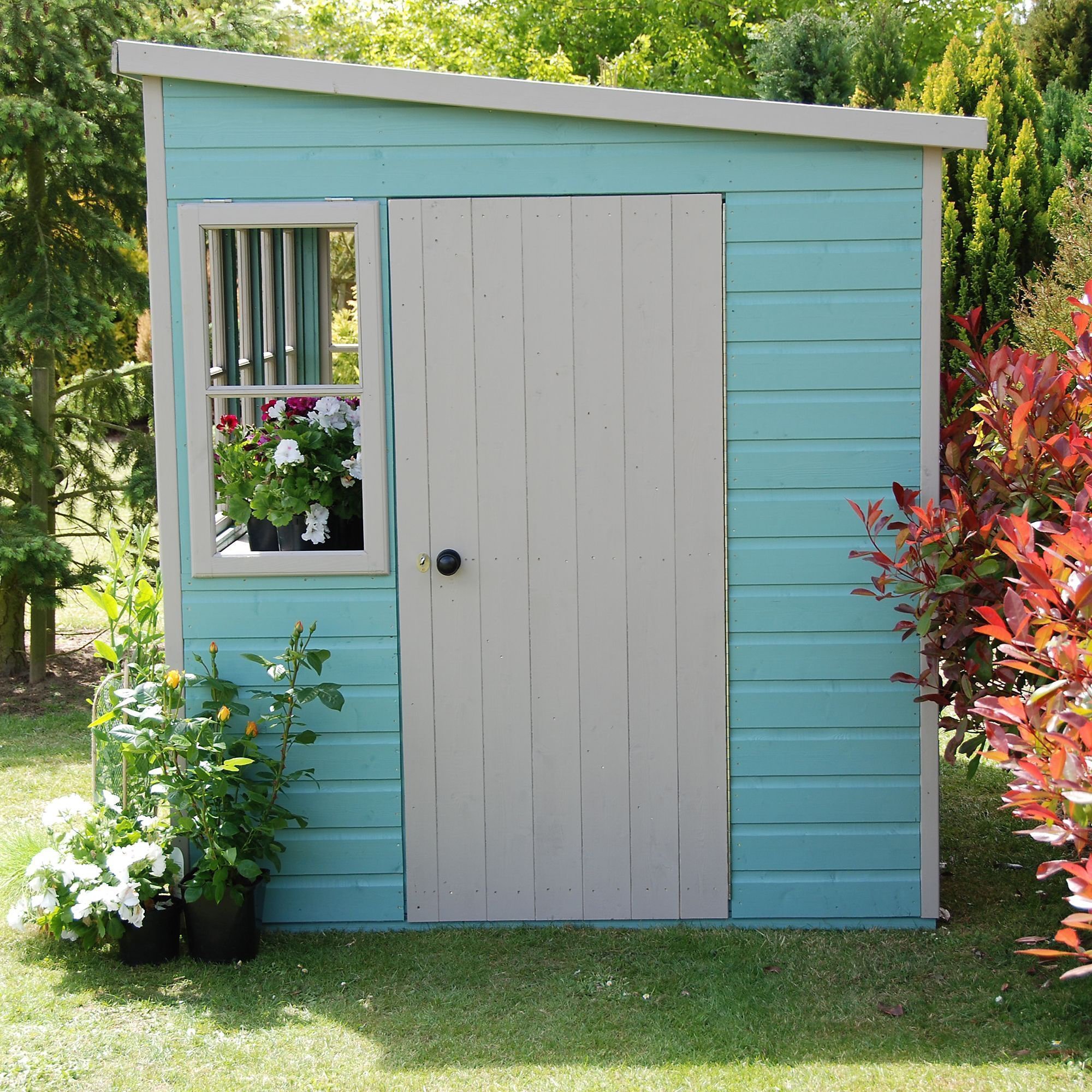 š„Limited Time Discountš„10' x 10' Sun Pent Wooden Garden Potting Shed