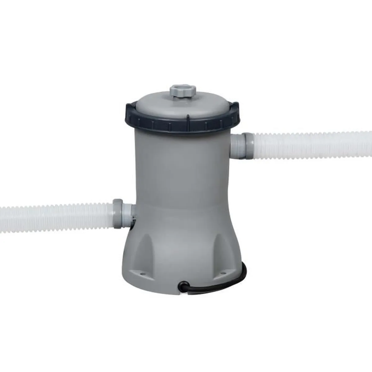 Kit Piscine hors sol tubulaire BESTWAY Steel Pro Max - 457 x 122 cm - Ronde (Livrée avec pompe de filtration, échelle, bâche)