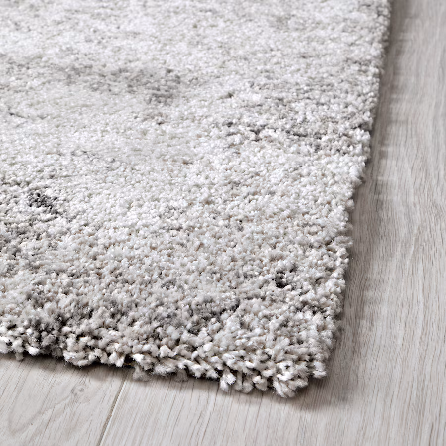IKEA  STANGERUM  Rug, high pile, gray, 7 ' 10
