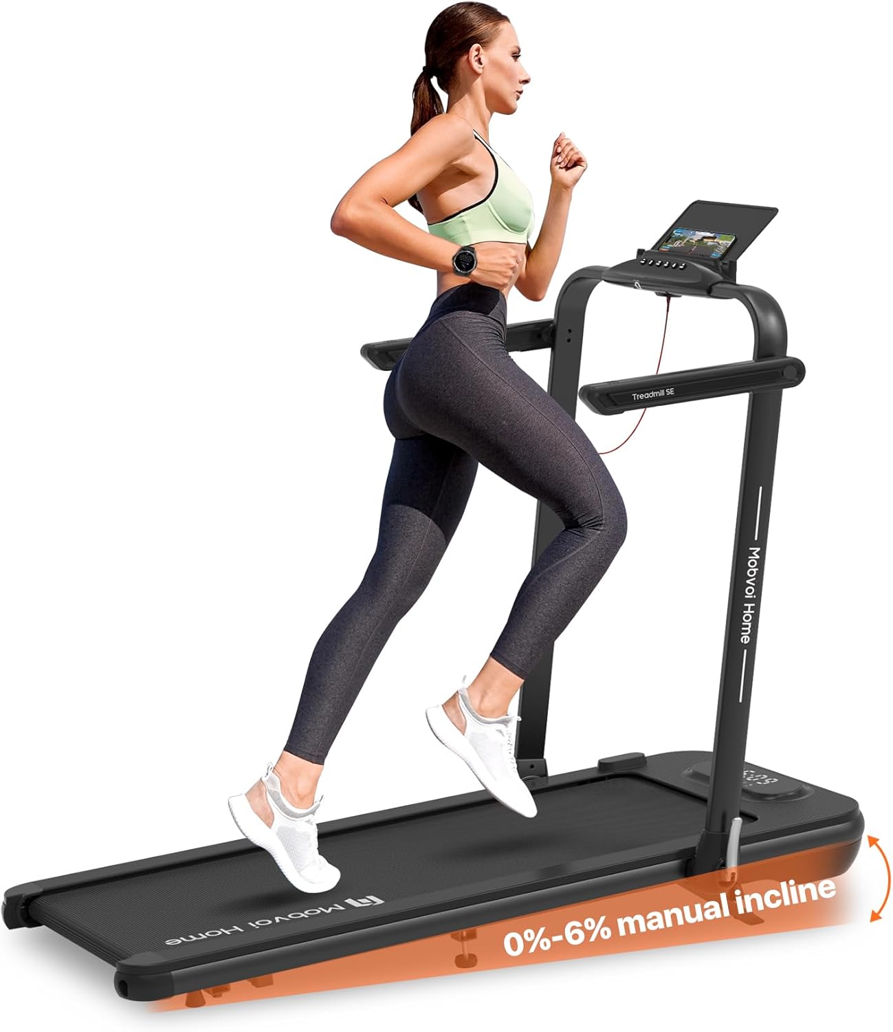 Mobvoi Home Laufband SE, 3-in-1-Klapplaufband