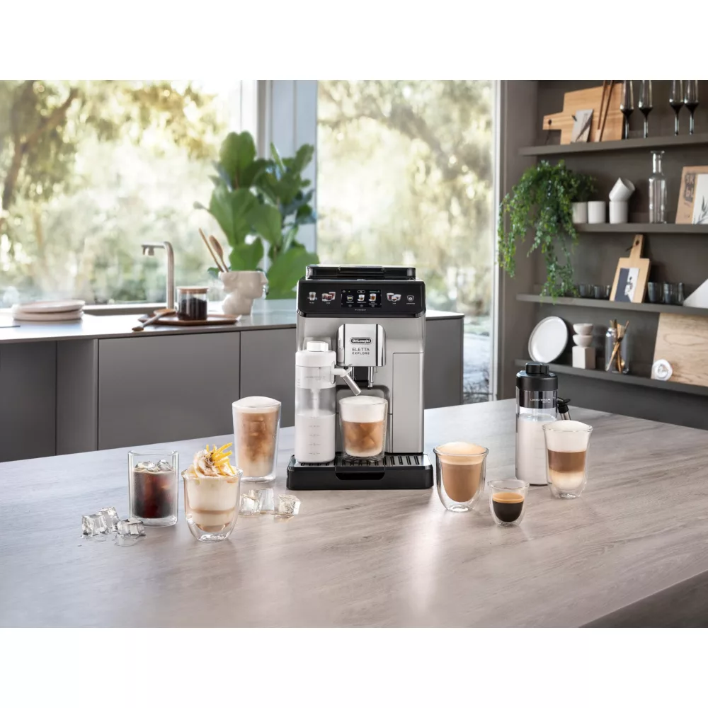 Espresso Grinder Delonghi Eletta Explore ECAM450.65.S Silver