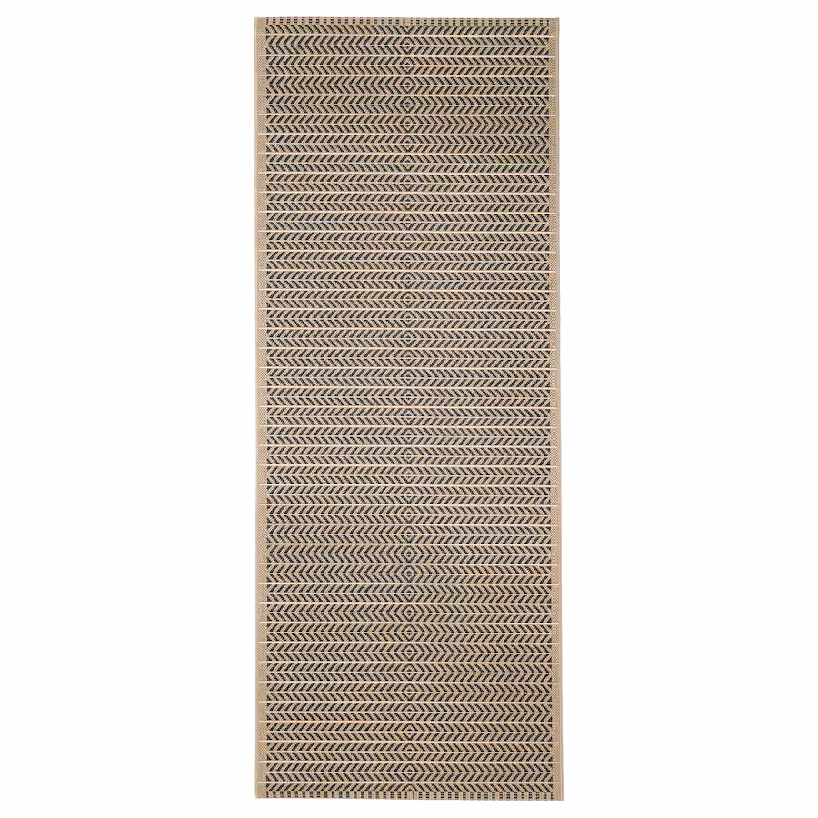 IKEA  LOBBÄK  Rug flatwoven, in/outdoor, beige, 2 ' 7