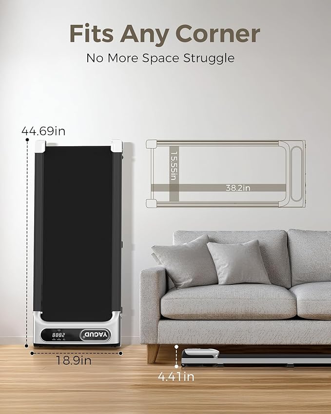 Under Desk Treadmill, Walking Pad for Home and Office
