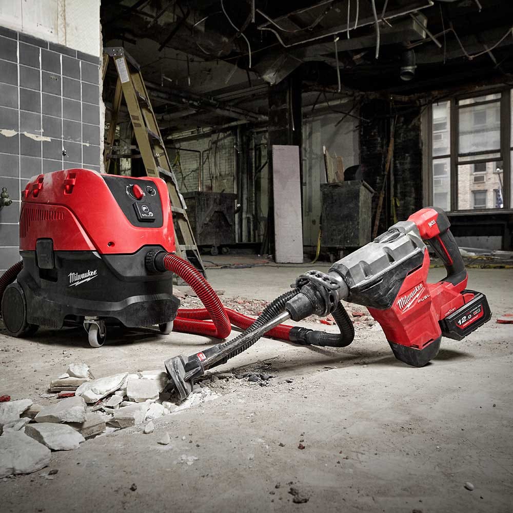 MILWAUKEE 18V FUEL™2 x 12.0Ah 44mm SDS Max Rotary Hammer Kit M18FHM-122C